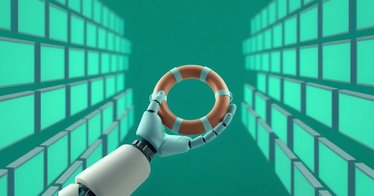 AI support agent helping customer
