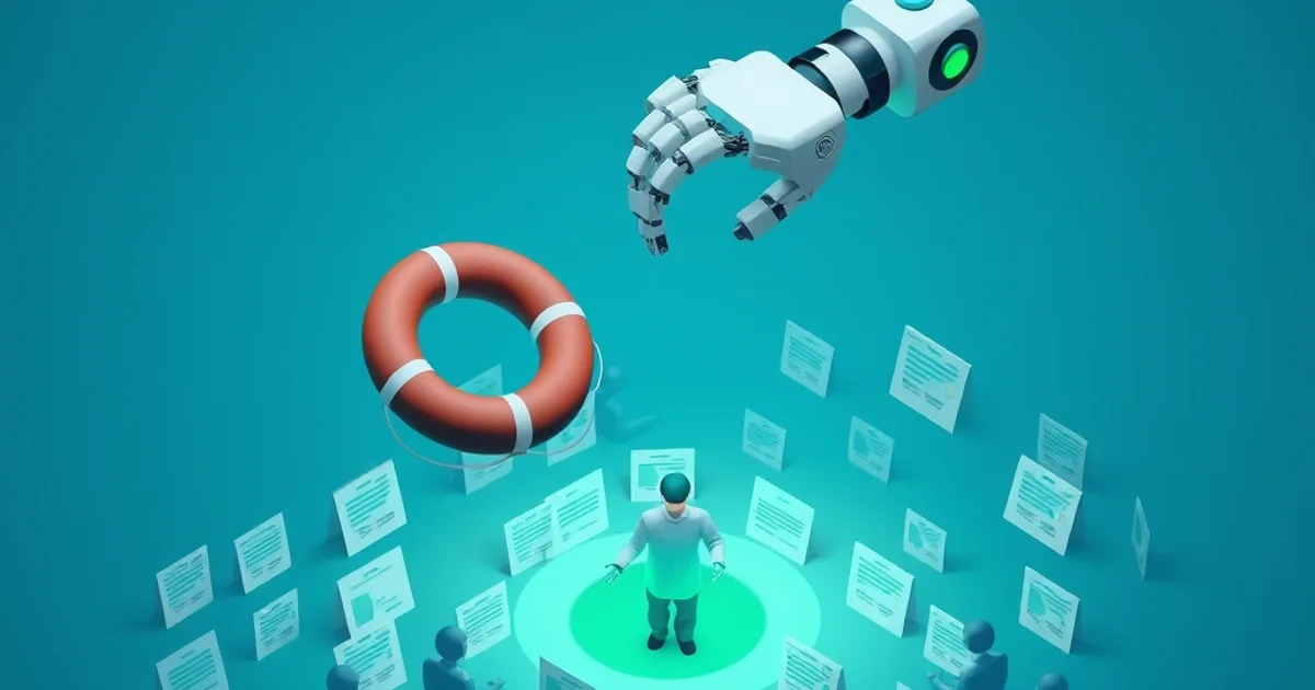 AI agent supporting customer